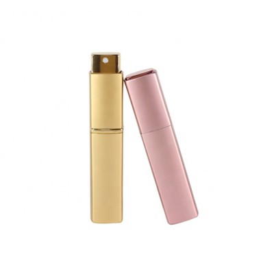 square shape twist perfume atomizers for men